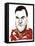 Bryn Terfel - caricature of Welsh bass baritone-Neale Osborne-Framed Stretched Canvas