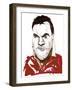 Bryn Terfel - caricature of Welsh bass baritone-Neale Osborne-Framed Giclee Print