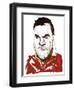 Bryn Terfel - caricature of Welsh bass baritone-Neale Osborne-Framed Giclee Print