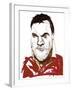 Bryn Terfel - caricature of Welsh bass baritone-Neale Osborne-Framed Giclee Print