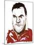 Bryn Terfel - caricature of Welsh bass baritone-Neale Osborne-Mounted Giclee Print