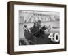BS Marshall in his Aston Martin at the JCC 200 Mile Race, Brooklands, Surrey, 1921-Bill Brunell-Framed Photographic Print