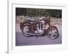 BSA B33 500c 1954-Forlag Hakan Eriksson-Framed Art Print