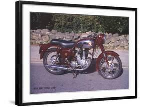 BSA B33 500c 1954-Forlag Hakan Eriksson-Framed Art Print