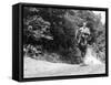 Bsa Motorbike Competing in the Motocross Des Nations, 1952-null-Framed Stretched Canvas