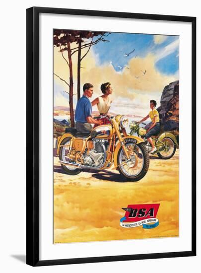 BSA-null-Framed Art Print