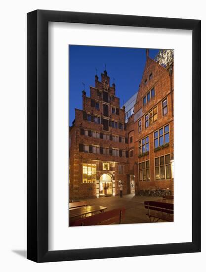 Bšttcherstrasse (Street), Bremen, Germany, Europe-Chris Seba-Framed Photographic Print