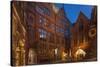 Bšttcherstrasse (Street), Bremen, Germany, Europe-Chris Seba-Stretched Canvas