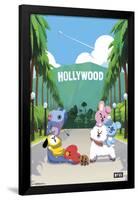 BT21 - Hollywood-null-Framed Poster