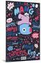 BT21 - MANG-null-Mounted Poster