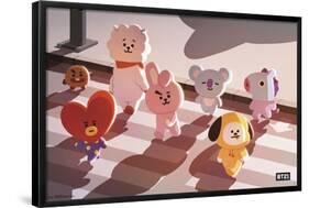 BT21 - Shadows-null-Framed Poster