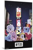 BT21 - Times Square-null-Mounted Poster