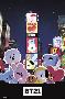 BT21 - TIMES SQUARE-null-Lamina Framed Poster