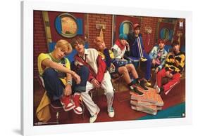 BTS - Crew-null-Framed Standard Poster