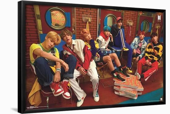 BTS - Crew-null-Framed Standard Poster