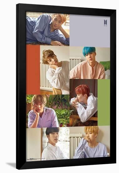 BTS - Group-null-Framed Standard Poster