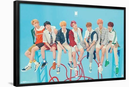 BTS - Ladder-null-Framed Standard Poster