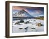 Buachaille Etive Mhor, Glencoe, West Highlands-Dennis Hardley-Framed Photographic Print