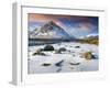 Buachaille Etive Mhor, Glencoe, West Highlands-Dennis Hardley-Framed Photographic Print