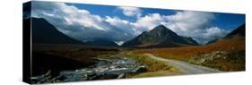 Buachaille Etive Moor Glencoe Highlands Scotland-null-Stretched Canvas