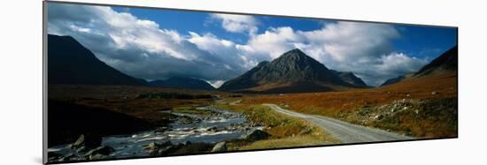 Buachaille Etive Moor Glencoe Highlands Scotland-null-Mounted Photographic Print