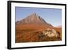 Buachaille Etive Mor Mountain on the Edge of Glencoe and Glen Etive, Highlands, Scotland, UK-Julian Elliott-Framed Photographic Print