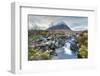 Buachaille Etive Mor, River Coupall, Glen Etive, Western Highlands, Scotland-John Guidi-Framed Photographic Print