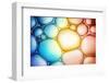 Bubble Background-Triff-Framed Photographic Print