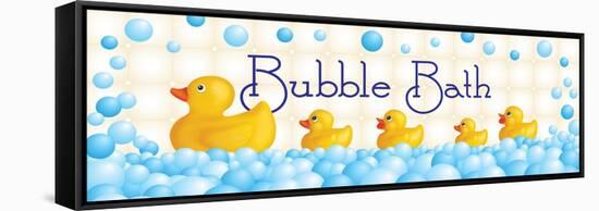 Bubble Bath-N. Harbick-Framed Stretched Canvas