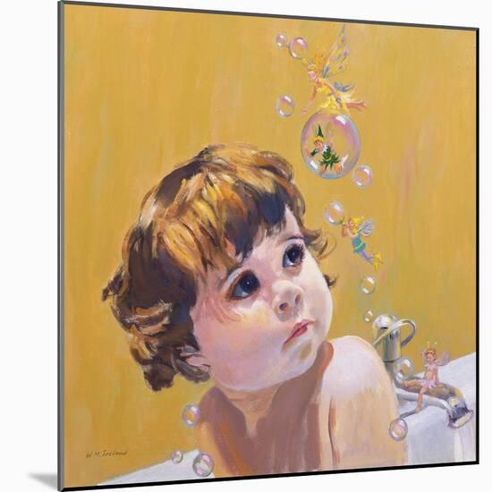 Bubble Bath-William Ireland-Mounted Giclee Print