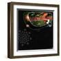 Bubble Bump no. 3-Pal Design-Framed Art Print