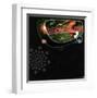 Bubble Bump no. 3-Pal Design-Framed Art Print