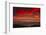 Bubble Burn, Epic Red Sunset Clouds, San Francisco Bay Area-Vincent James-Framed Photographic Print