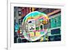 Bubble Floating in NYC-null-Framed Photo