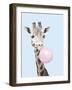 Bubble Giraffe - Boost-Matt Roseveare-Framed Art Print