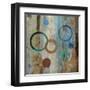 Bubble Graffiti II-Silvia Vassileva-Framed Art Print