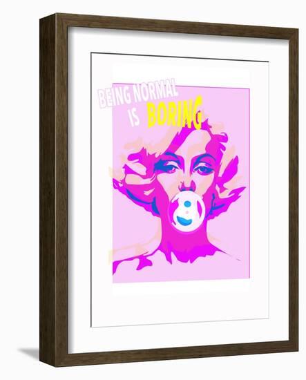 Bubble Gum, 2015-Francois Domain-Framed Giclee Print