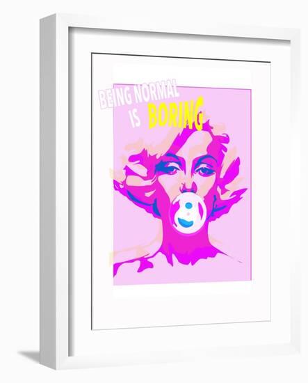 Bubble Gum, 2015-Francois Domain-Framed Giclee Print