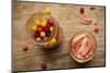 Bubble Gum Balls and Teeth Candy in Mason Jars-Alastair Macpherson-Mounted Photographic Print