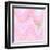 Bubble gum memories - Pink and Violet-Dominique Vari-Framed Art Print