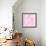 Bubble gum memories - Pink and Violet-Dominique Vari-Framed Art Print displayed on a wall