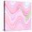 Bubble gum memories - Pink and Violet-Dominique Vari-Stretched Canvas