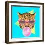 Bubble Gum-Robert Farkas-Framed Art Print