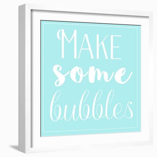 Bubble Making-Jelena Matic-Framed Art Print