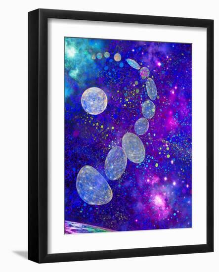 Bubble Moon-MusicDreamerArt-Framed Giclee Print