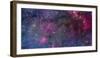 Bubble Nebula and Cave Nebula Mosaic-Stocktrek Images-Framed Photographic Print