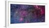 Bubble Nebula and Cave Nebula Mosaic-Stocktrek Images-Framed Photographic Print