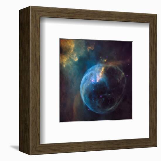 Bubble Nebula (NGC 7635)-null-Framed Art Print