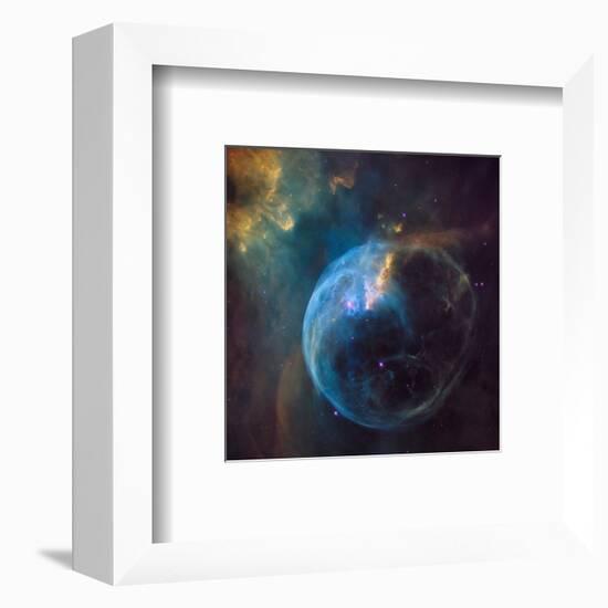 Bubble Nebula (NGC 7635)-null-Framed Art Print