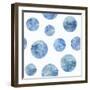 Bubble Pattern on White-Summer Tali Hilty-Framed Giclee Print